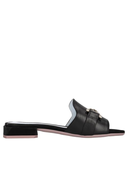 Mules in pelle LORENZO MARI | SAMU MAG 46 VIT/VERNICENERO-ORO